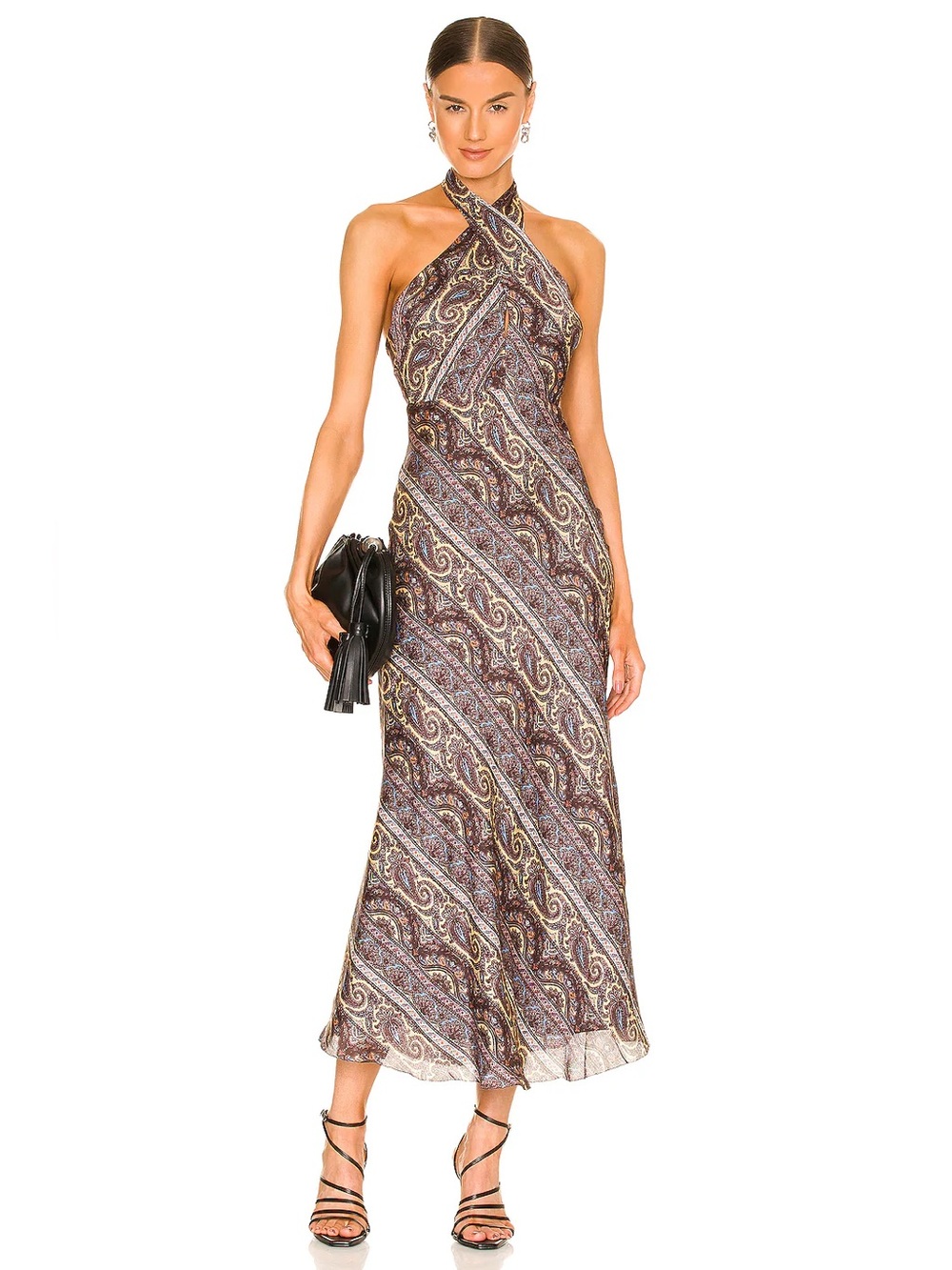 House of Harlow 1960 xREVOLVE Brunella Dress - Paisley Multi